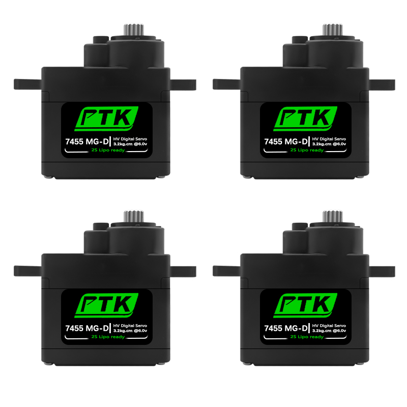 Rc Hobby Products - سيرفو PTK 7455MG-D رقمي 12 جرام
