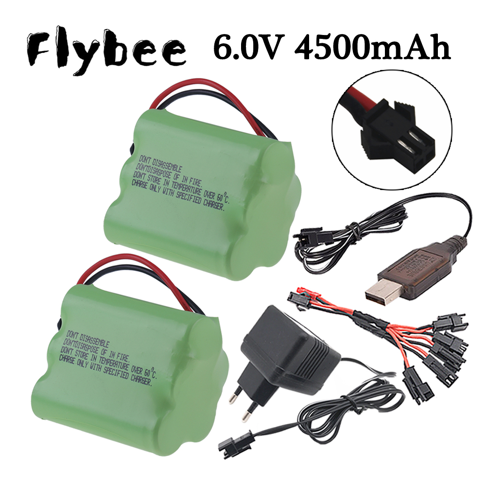 Rc Hobby Kit - مجموعة قابس وشاحن بطارية Ni-MH لألعاب