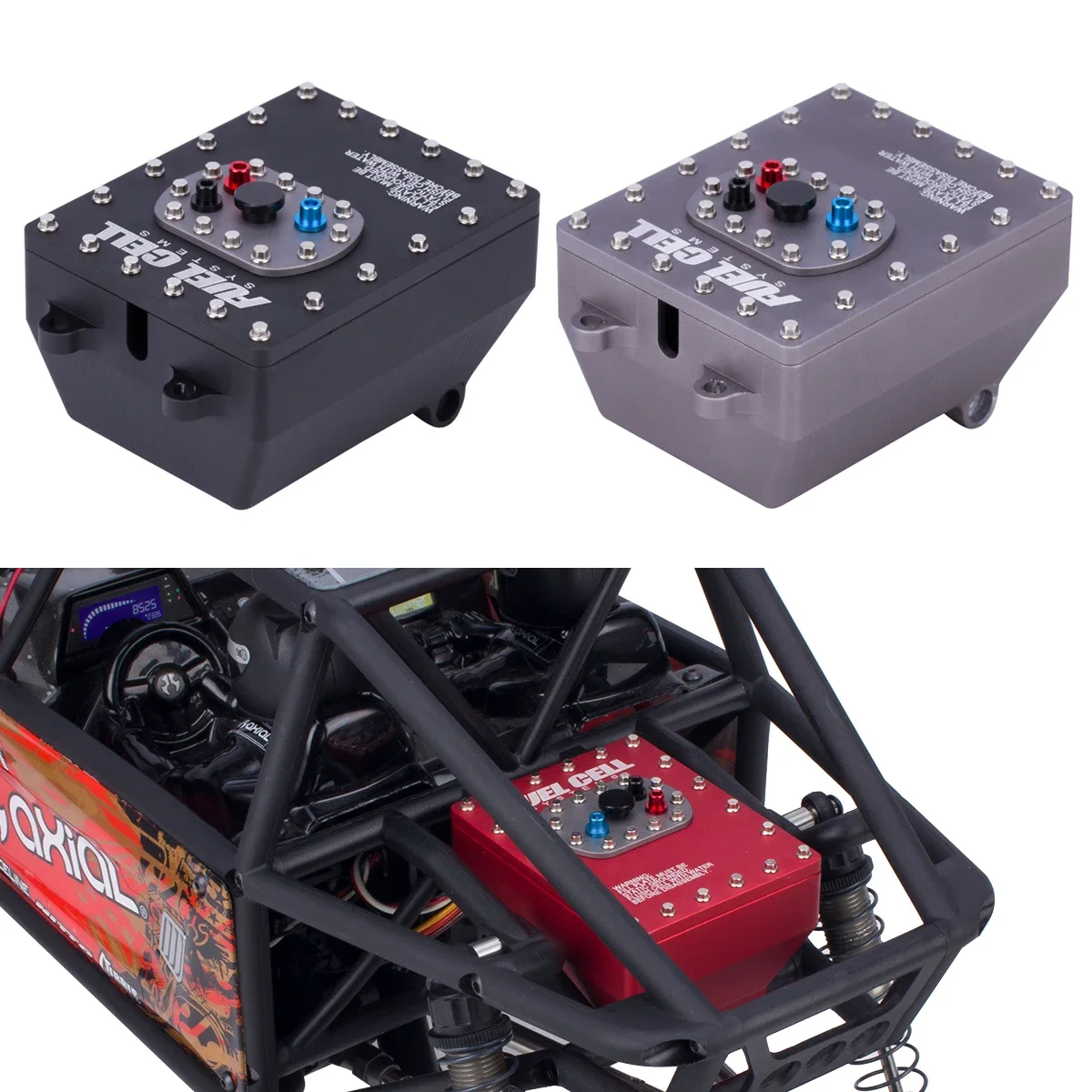 Rc Hobby Products - 1 قطعة الألومنيوم 1/10 مقياس صندوق