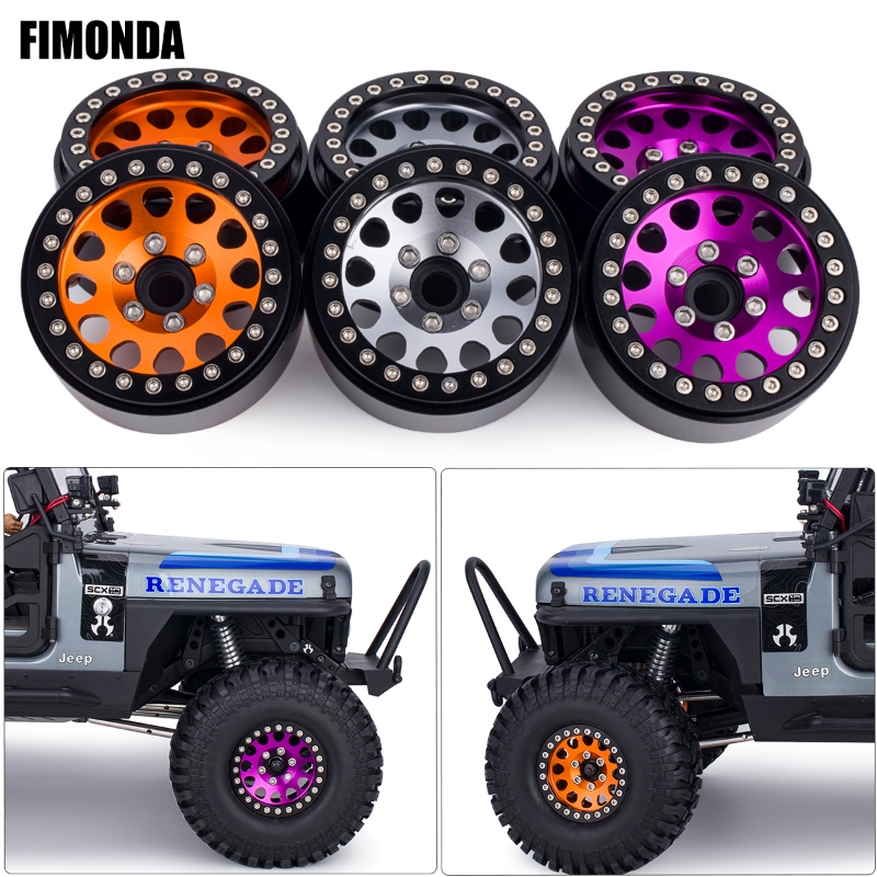 Wheel Rim Rc - عجلات خرز من الألومنيوم مقاس 1.9