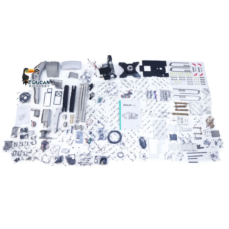LESU LR956 حفار هيدروليكي يعمل - مراجعة Rc Hobby Kit وسعره