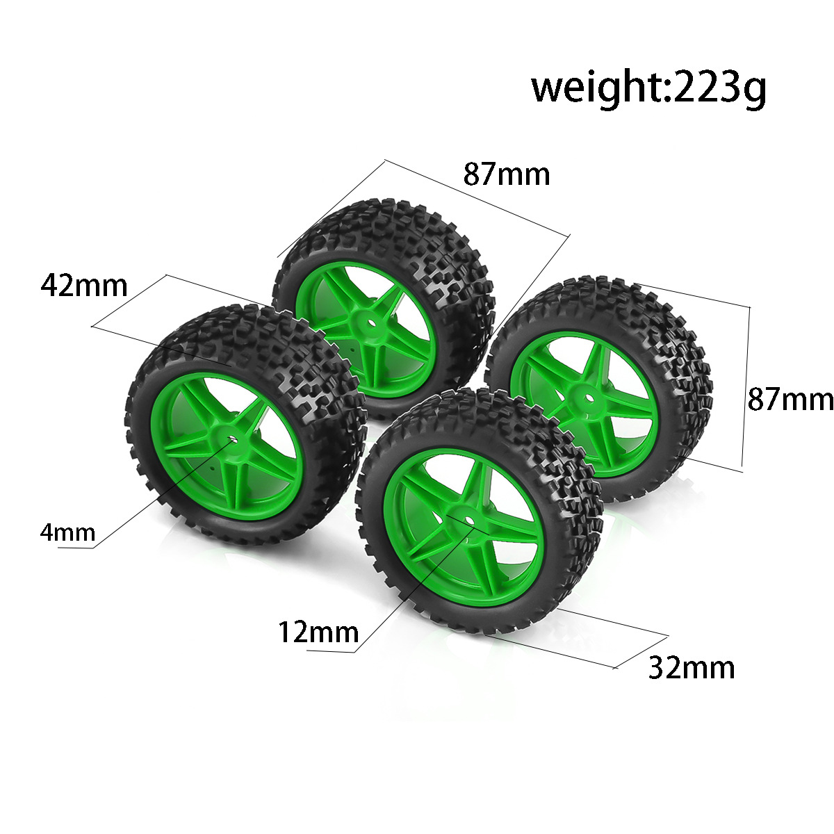 إطارات وعجلات RC للطرق الوعرة  - مراجعة Wheel Rim Rc وسعره
