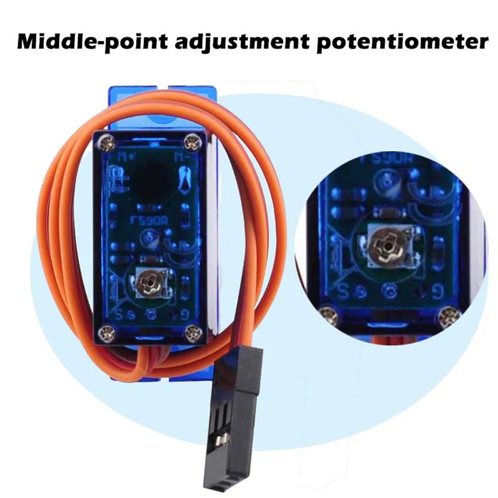 Feetech Mini FS90R مايكرو سيرف - مراجعة Rc Hobby Products وسعره