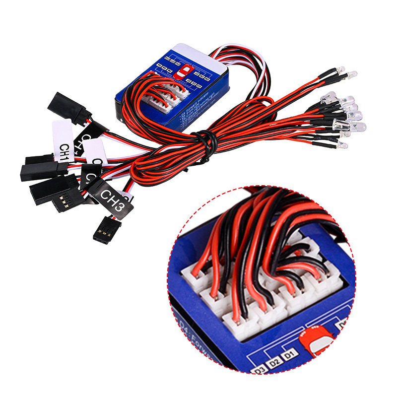 نظام إضاءة RC بـ 12 مصباح LED، - مراجعة Rc Hobby Kit وسعره